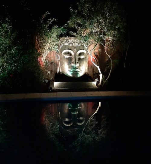 Balinese style water feature